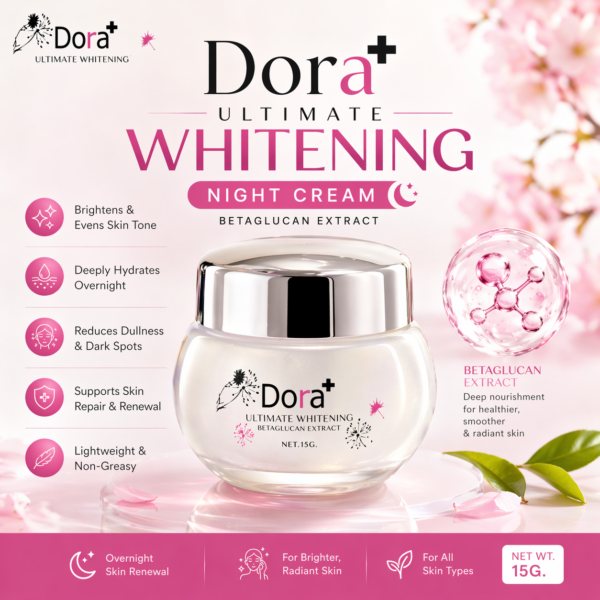 Dora Ultimate Whitening Cream – 15g