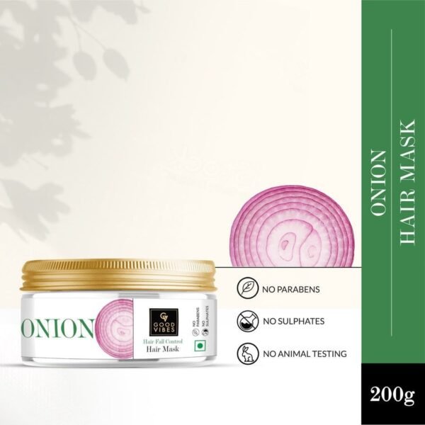 Goods Vibes Onion Hair Fall Control Hair Mask 200 gm
