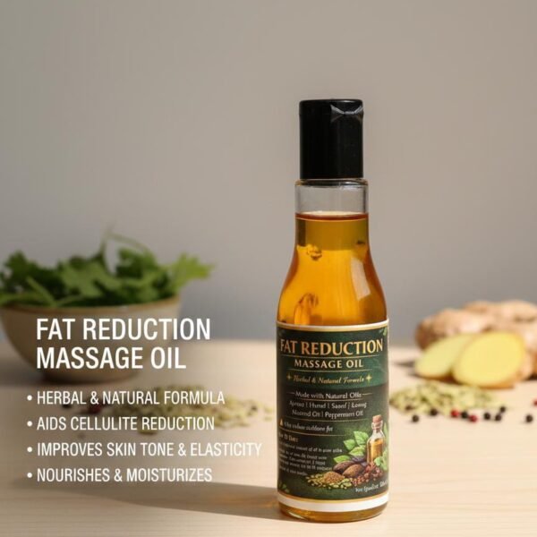 Herbal Fat Reduction Massage Oil - 100 ml