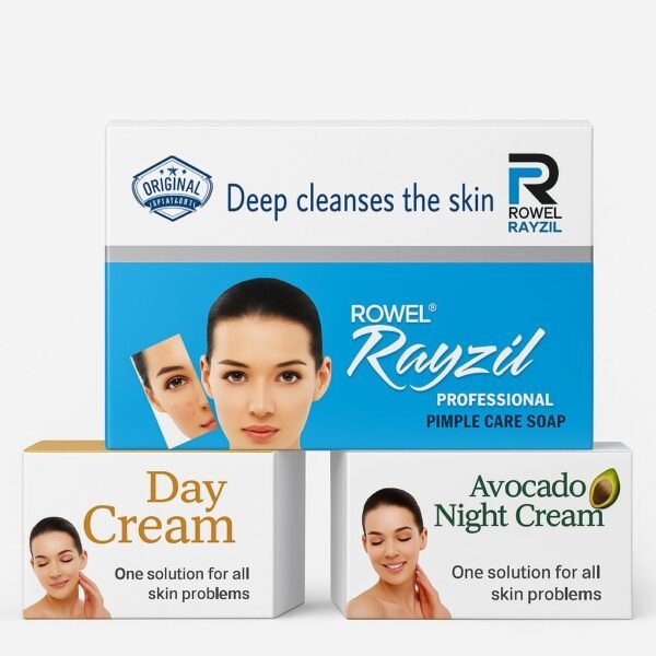 Rayzil Soap + Premium Day Cream + Premium Night Cream Combo