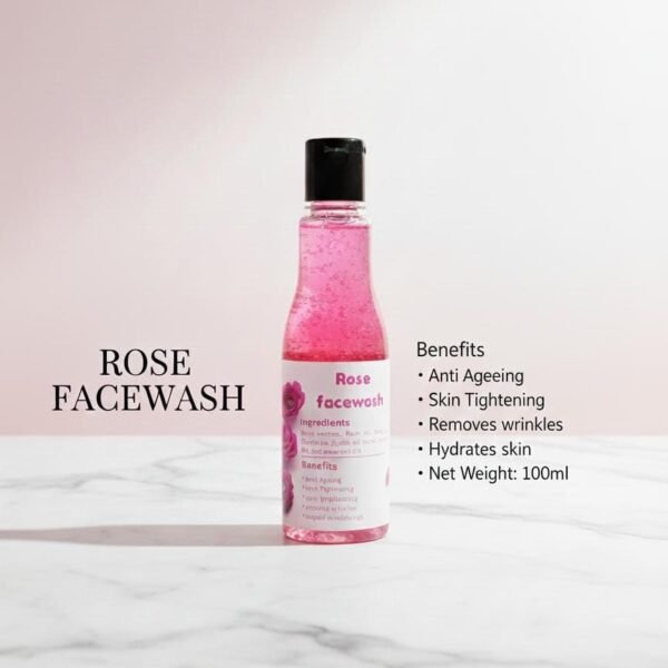 Rose Face Wash -100 ml