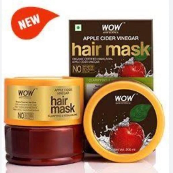 WOW Skin Science Apple Cider Vinegar Hair Mask – 200ml